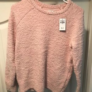 Abercrombie girls pink sweater